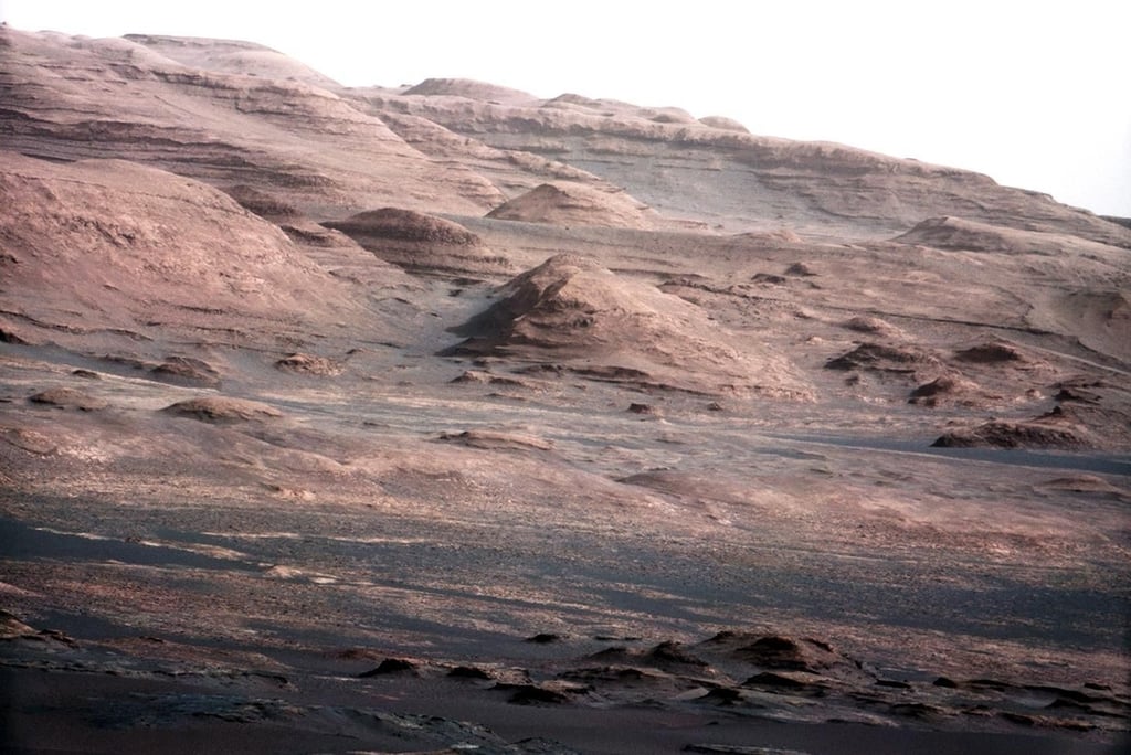 Desktop Wallpaper: Mars as seen by Curiosity